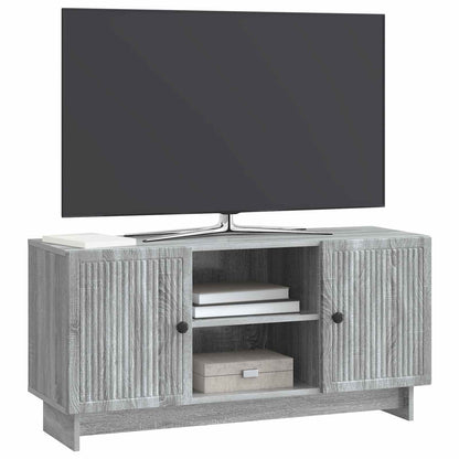 Mobile TV Grigio Sonoma 102 x 34,5 x 50 cm Legno multistrato | homemem39