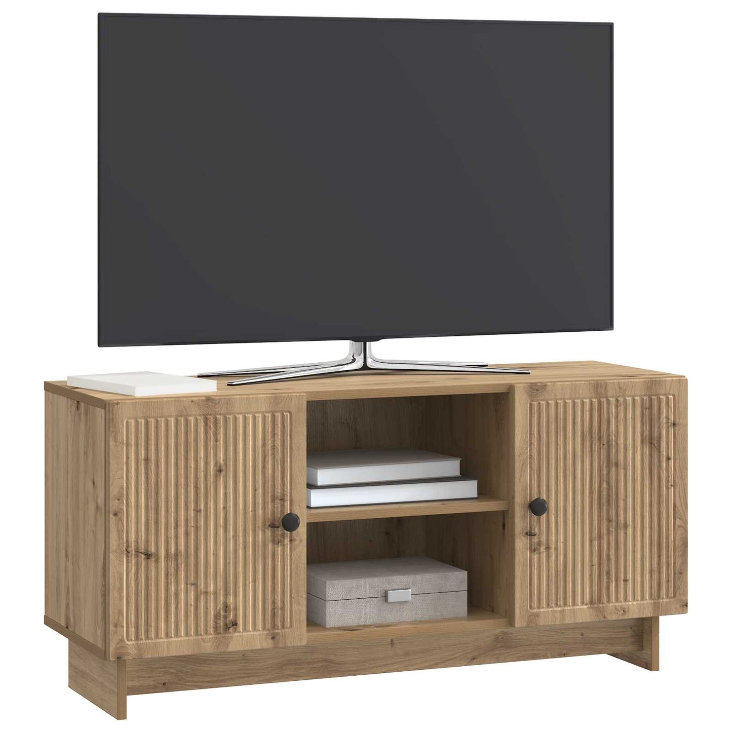 Mobile TV Rovere artigianale 102 x 34,5 x 50 cm | homemem39