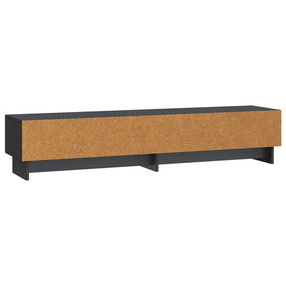 Mobile TV Nero 147 x 34,5 x 30 cm Legno ingegnerizzato | homemem39