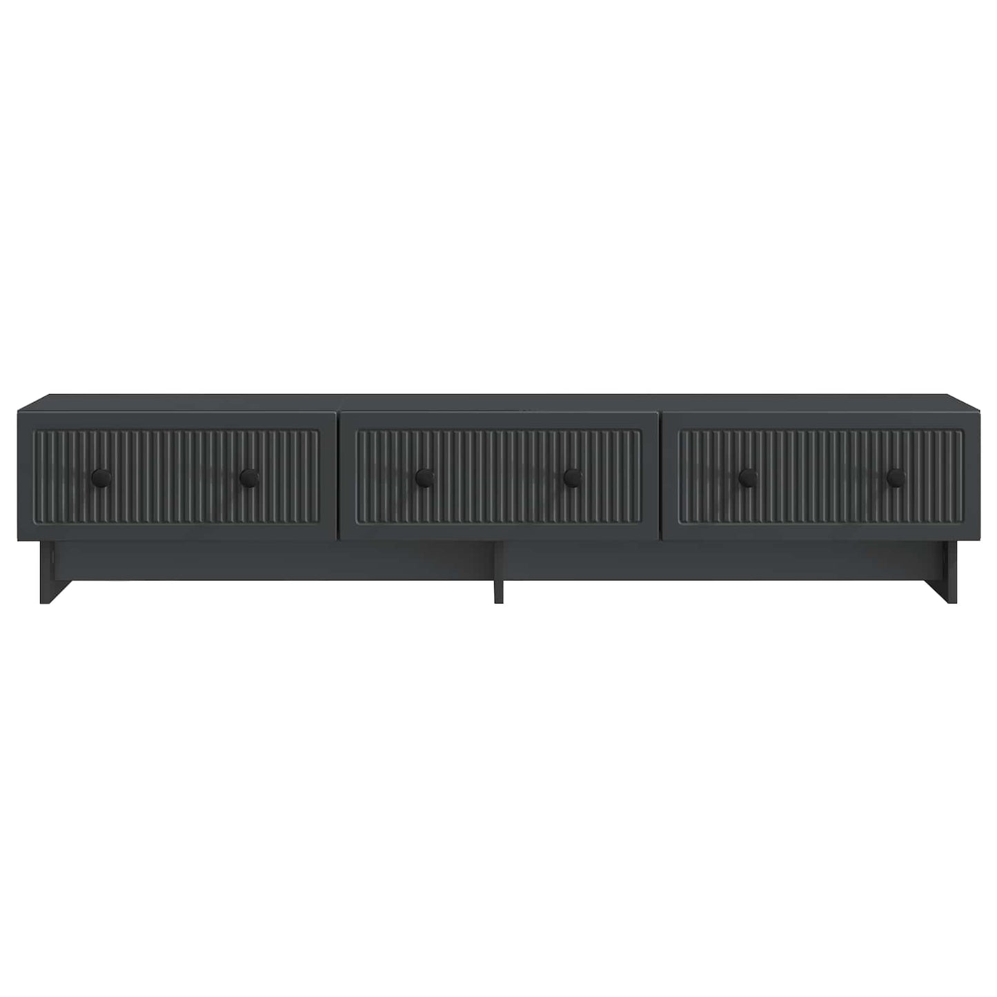 Mobile TV Nero 147 x 34,5 x 30 cm Legno ingegnerizzato | homemem39