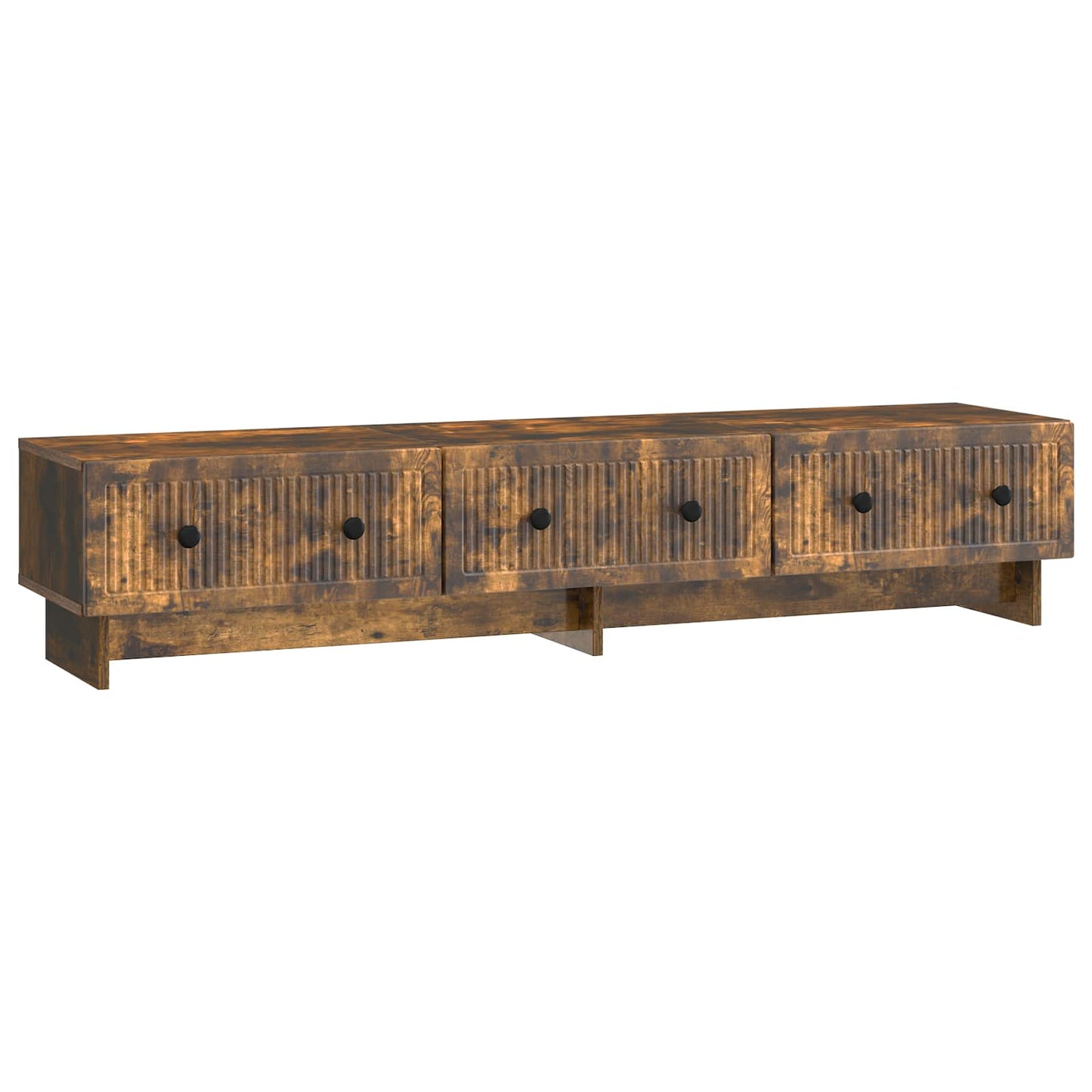 Mobile TV Rovere Fumo 147 x 34,5 x 30 cm Legno ingegnerizzato | homemem39