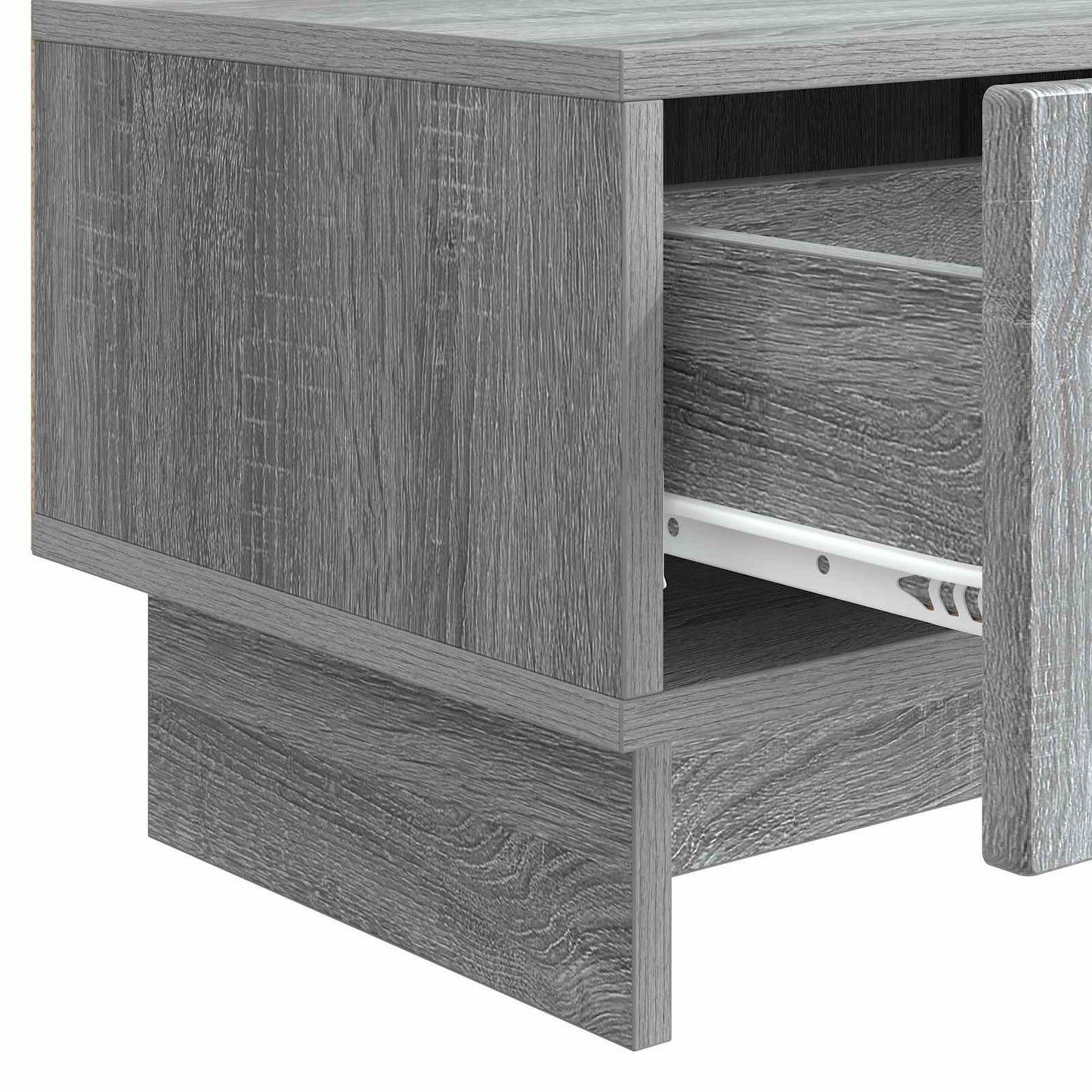 Mobile TV Grigio Sonoma 147 x 34,5 x 30 cm Legno ingegnerizzato