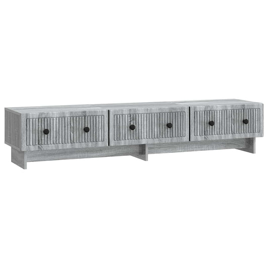 Mobile TV Grigio Sonoma 147 x 34,5 x 30 cm Legno ingegnerizzato