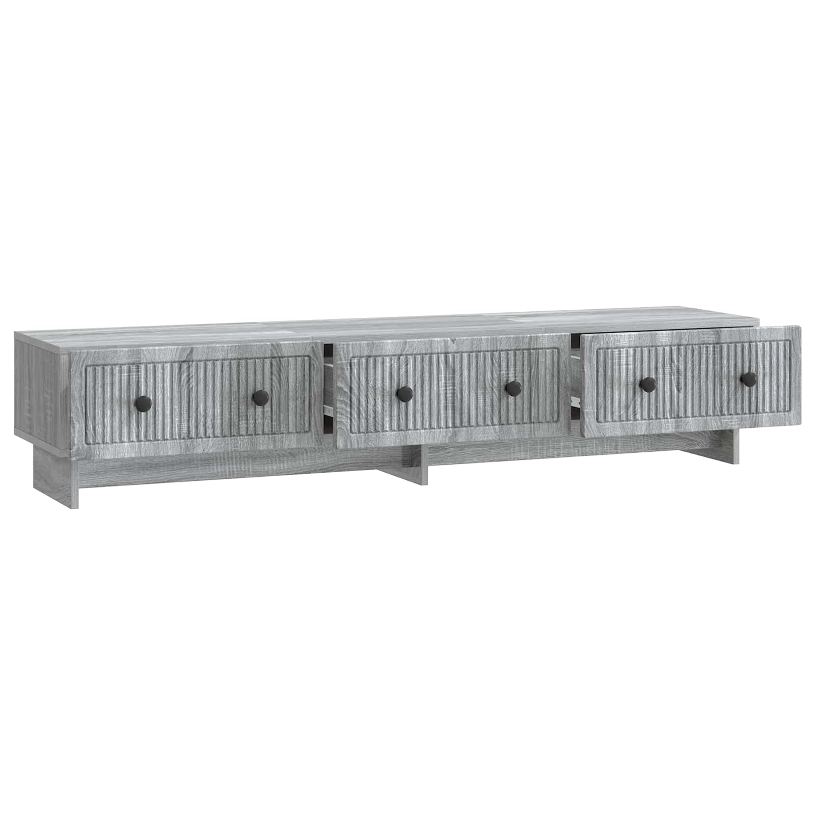 Mobile TV Grigio Sonoma 147 x 34,5 x 30 cm Legno ingegnerizzato | homemem39