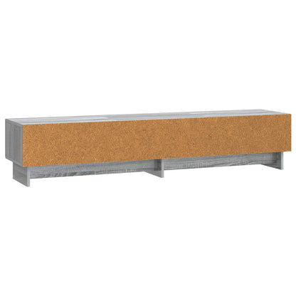 Mobile TV Grigio Sonoma 147 x 34,5 x 30 cm Legno ingegnerizzato | homemem39