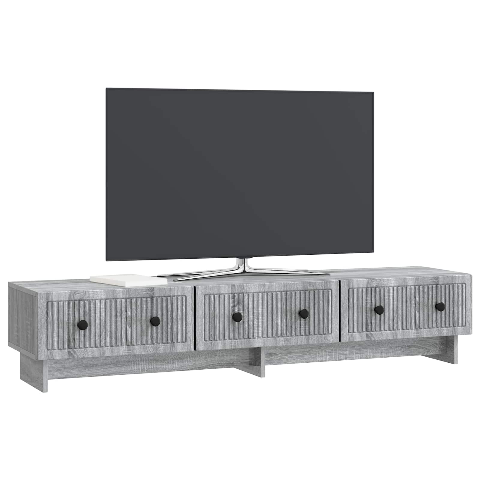 Mobile TV Grigio Sonoma 147 x 34,5 x 30 cm Legno ingegnerizzato | homemem39