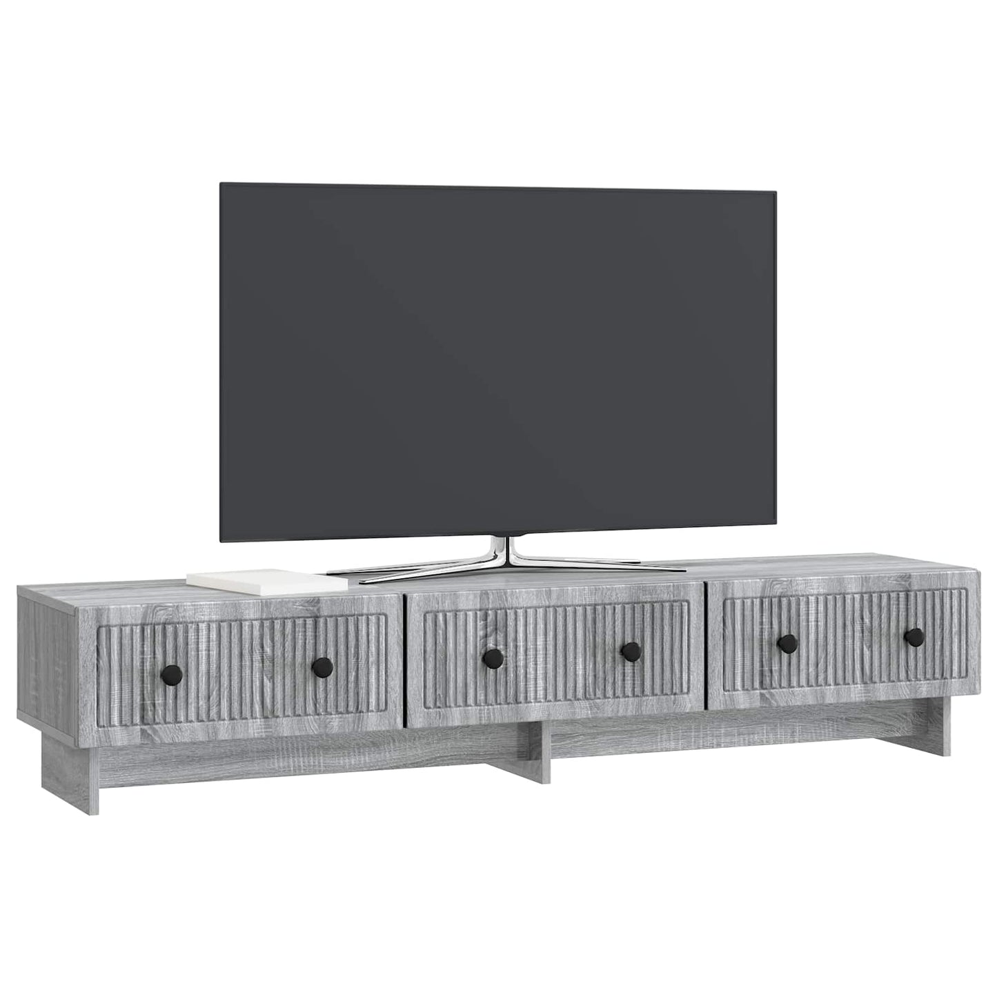 Mobile TV Grigio Sonoma 147 x 34,5 x 30 cm Legno ingegnerizzato