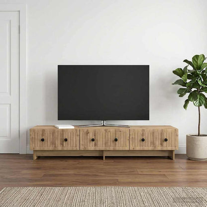 Mobile TV con cassetto Rovere Artigianale 147 x 34,5 x 30 cm
