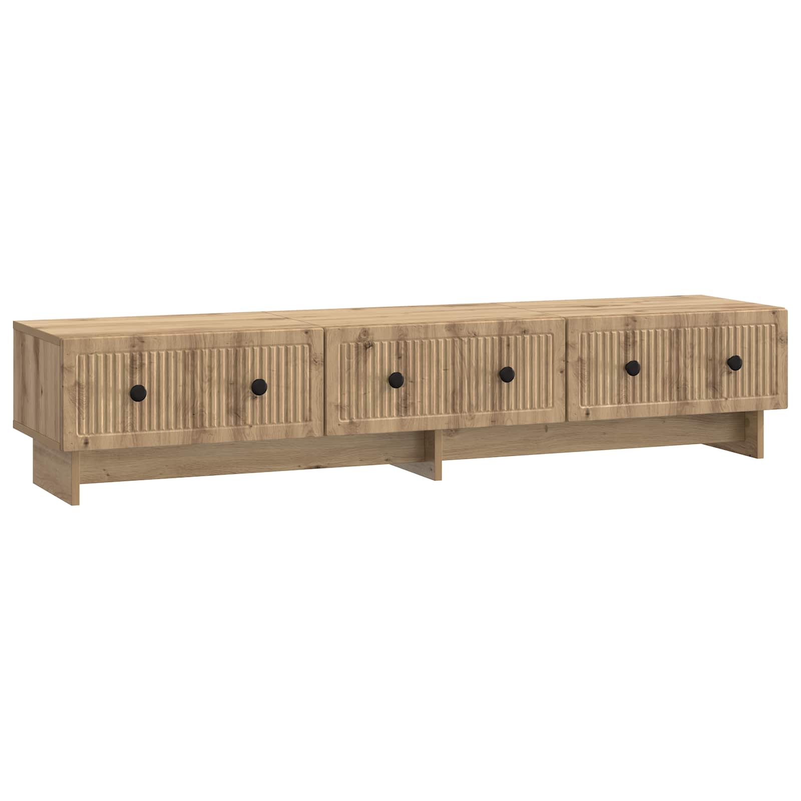 Mobile TV con cassetto Rovere Artigianale 147 x 34,5 x 30 cm | homemem39
