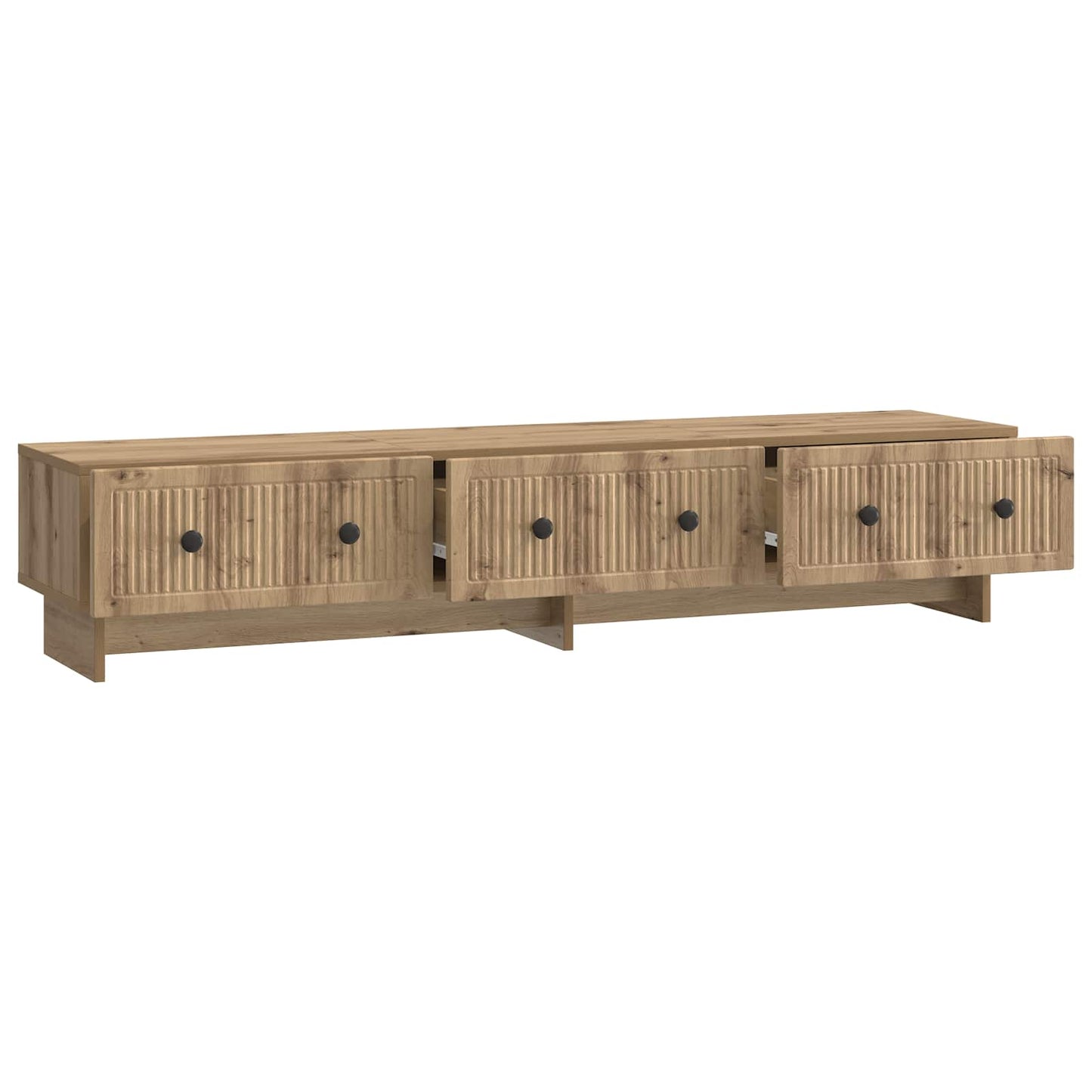 Mobile TV con cassetto Rovere Artigianale 147 x 34,5 x 30 cm | homemem39