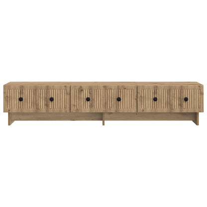Mobile TV con cassetto Rovere Artigianale 147 x 34,5 x 30 cm | homemem39