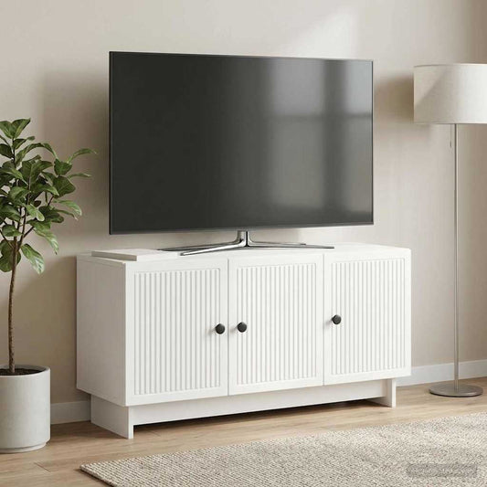 Mobile TV Bianco 99 x 34,5 x 50 cm Legno ingegnerizzato | homemem39