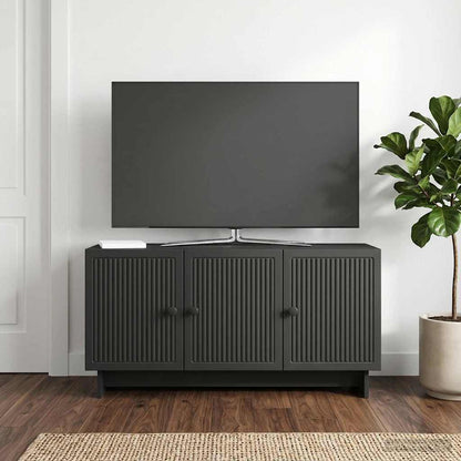 Mobile TV Nero 99 x 34,5 x 50 cm Legno ingegnerizzato