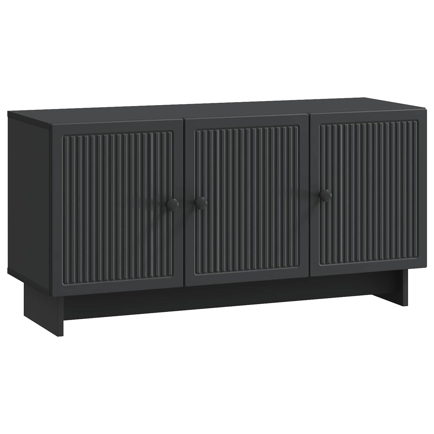 Mobile TV Nero 99 x 34,5 x 50 cm Legno ingegnerizzato | homemem39