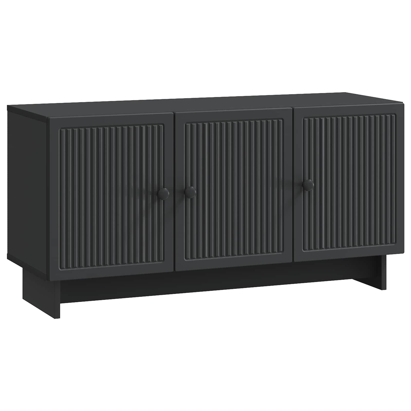 Mobile TV Nero 99 x 34,5 x 50 cm Legno ingegnerizzato | homemem39