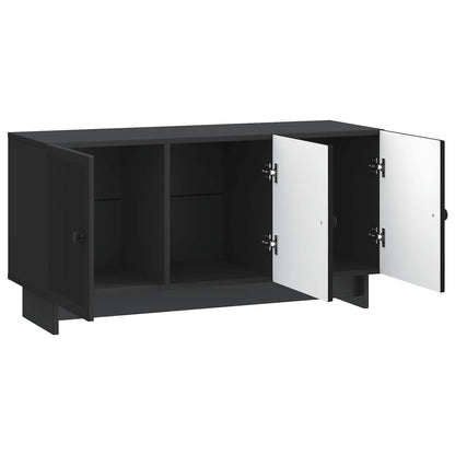 Mobile TV Nero 99 x 34,5 x 50 cm Legno ingegnerizzato | homemem39