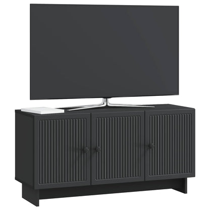 Mobile TV Nero 99 x 34,5 x 50 cm Legno ingegnerizzato