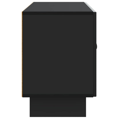 Mobile TV Nero 99 x 34,5 x 50 cm Legno ingegnerizzato