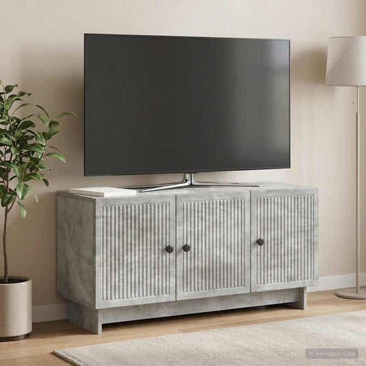 Mobile TV Grigio Cemento 99 x 34,5 x 50 cm Legno ingegnerizzato