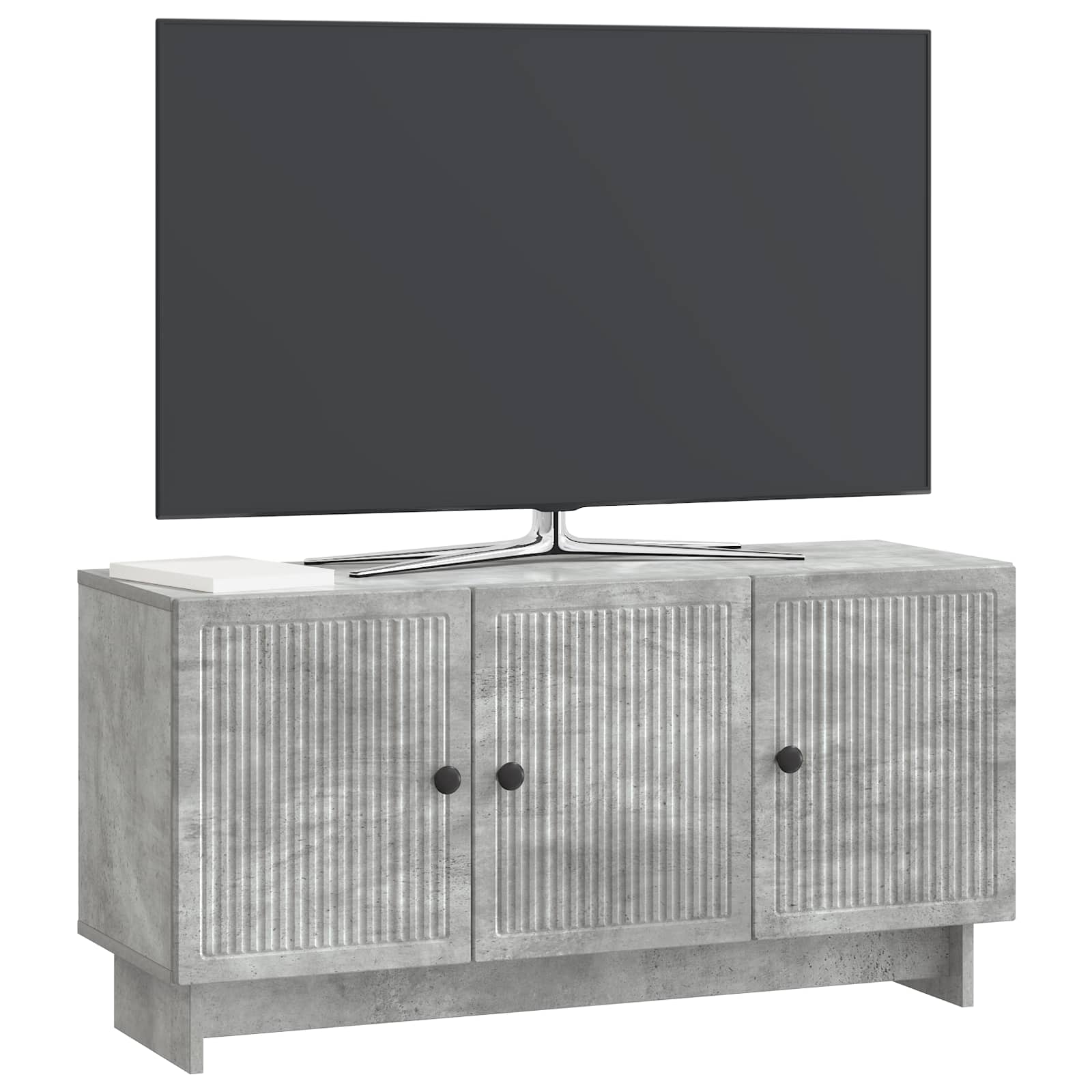 Mobile TV Grigio Cemento 99 x 34,5 x 50 cm Legno ingegnerizzato | homemem39