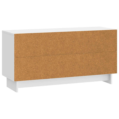 Mobile TV Bianco Lucido 99 x 34,5 x 50 cm Legno ingegnerizzato | homemem39