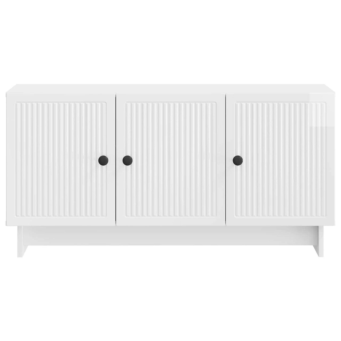 Mobile TV Bianco Lucido 99 x 34,5 x 50 cm Legno ingegnerizzato | homemem39