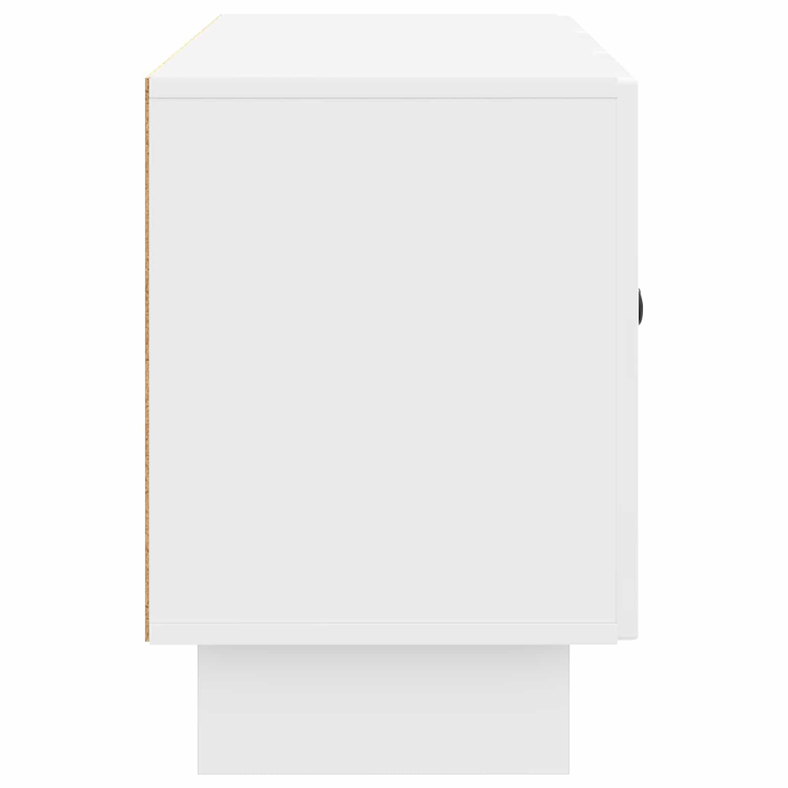 Mobile TV Bianco Lucido 99 x 34,5 x 50 cm Legno ingegnerizzato | homemem39