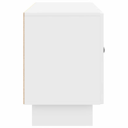 Mobile TV Bianco Lucido 99 x 34,5 x 50 cm Legno ingegnerizzato | homemem39