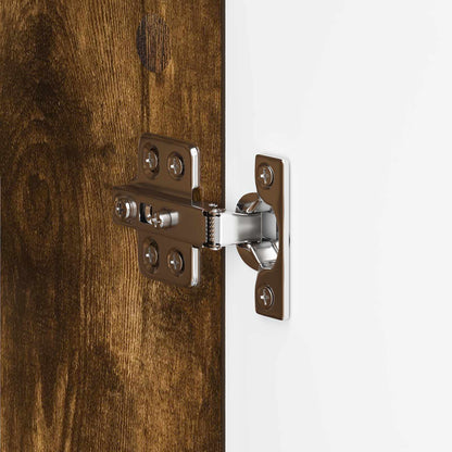 Mobile TV Rovere Fumo 99 x 34,5 x 50 cm Legno ingegnerizzato | homemem39