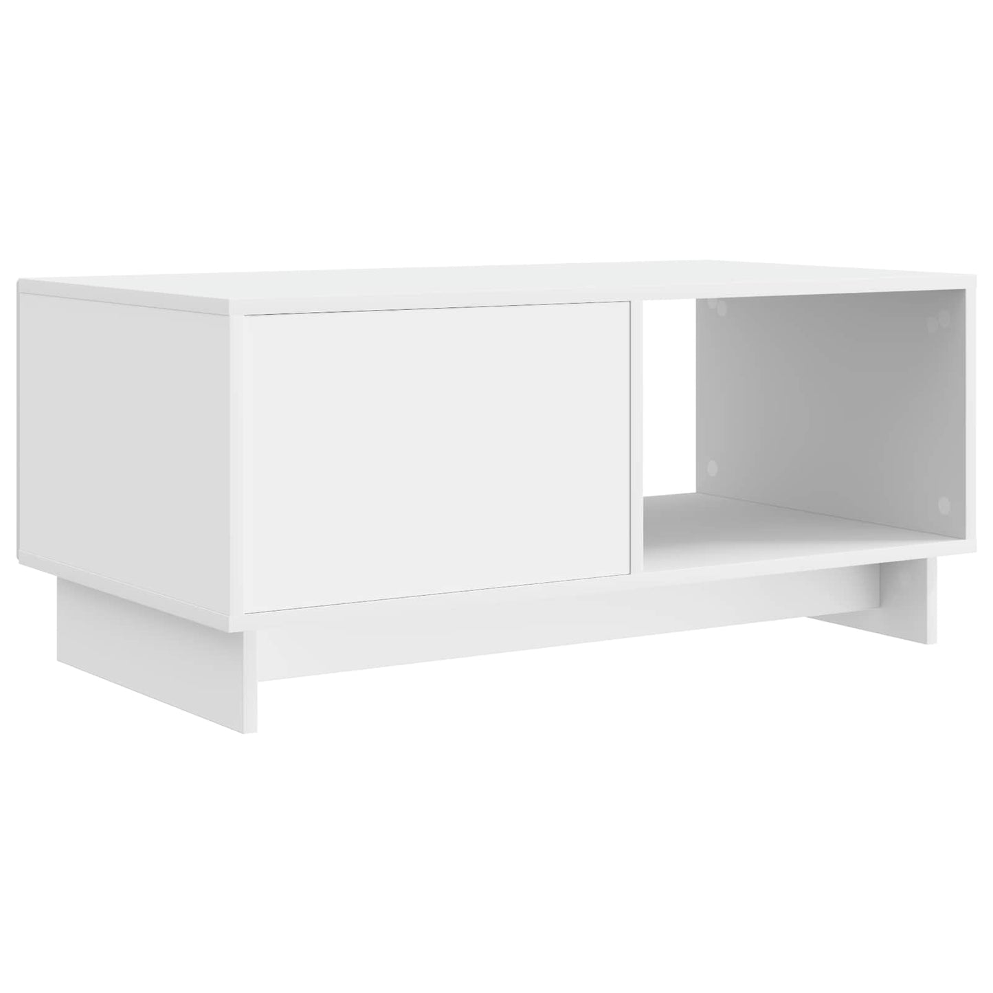 Tavolino da salotto Bianco 90 x 50 x 40 cm Legno ingegnerizzato | homemem39