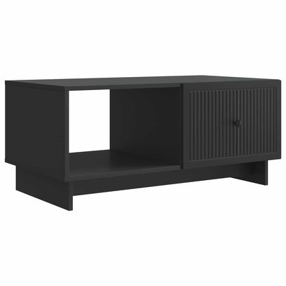 Tavolino da salotto Nero 90 x 50 x 40 cm Legno ingegnerizzato