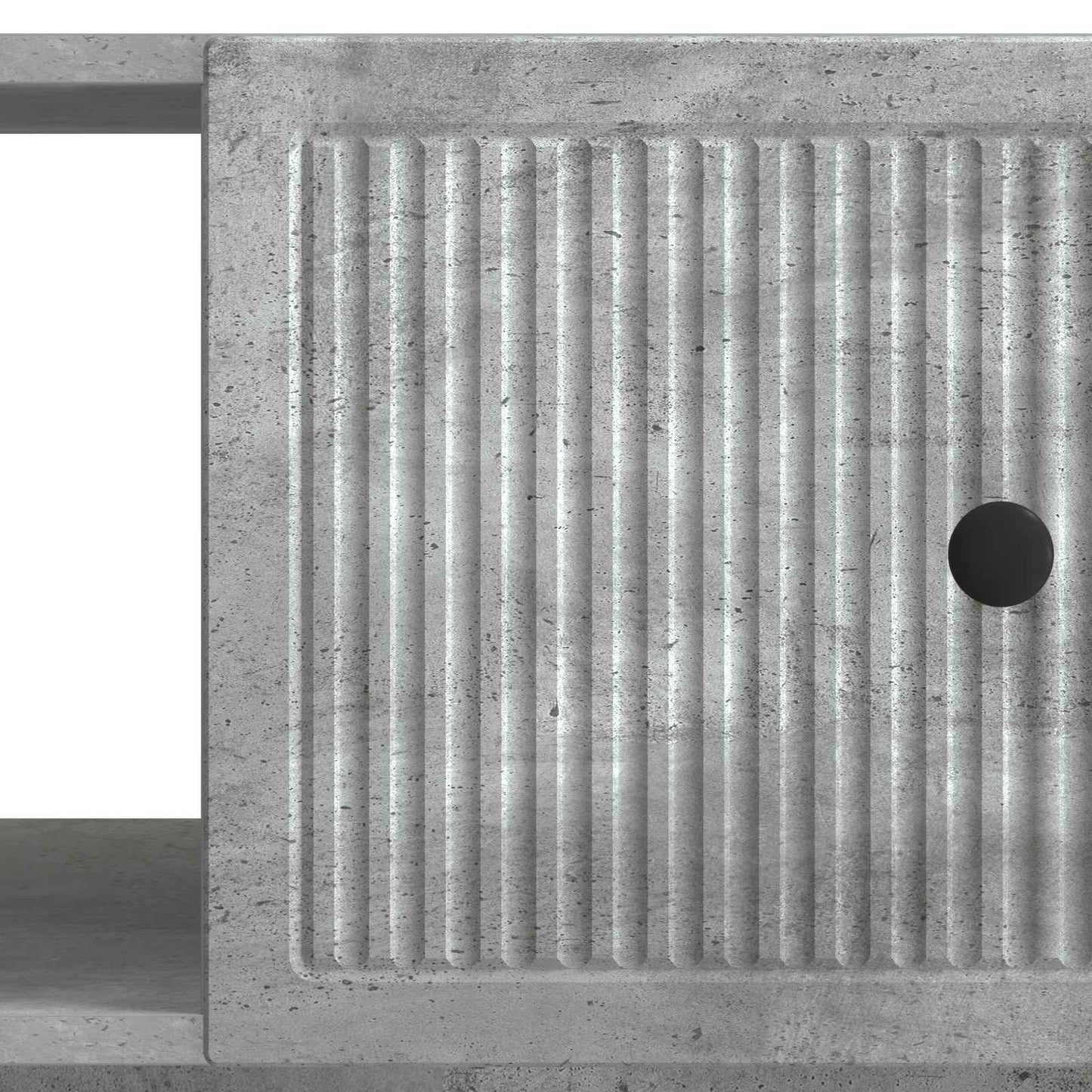 Tavolino da salotto Grigio Cemento 90 x 50 x 40 cm | homemem39