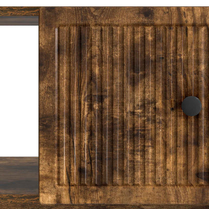 Tavolino da salotto Rovere Fumo 90 x 50 x 40 cm