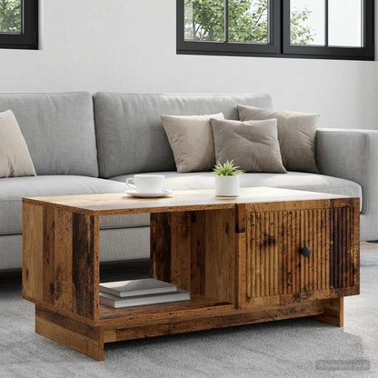 Tavolino da salotto Legno antico 90 x 50 x 40 cm