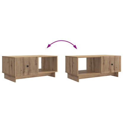 Tavolino da salotto Rovere Artigianale 90 x 50 x 40 cm | homemem39