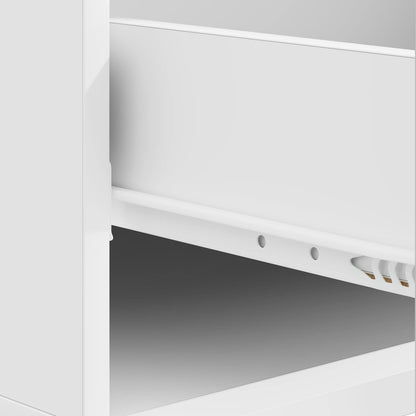Tavolino da salotto Bianco 49 x 50 x 40 cm Legno ingegnerizzato | homemem39