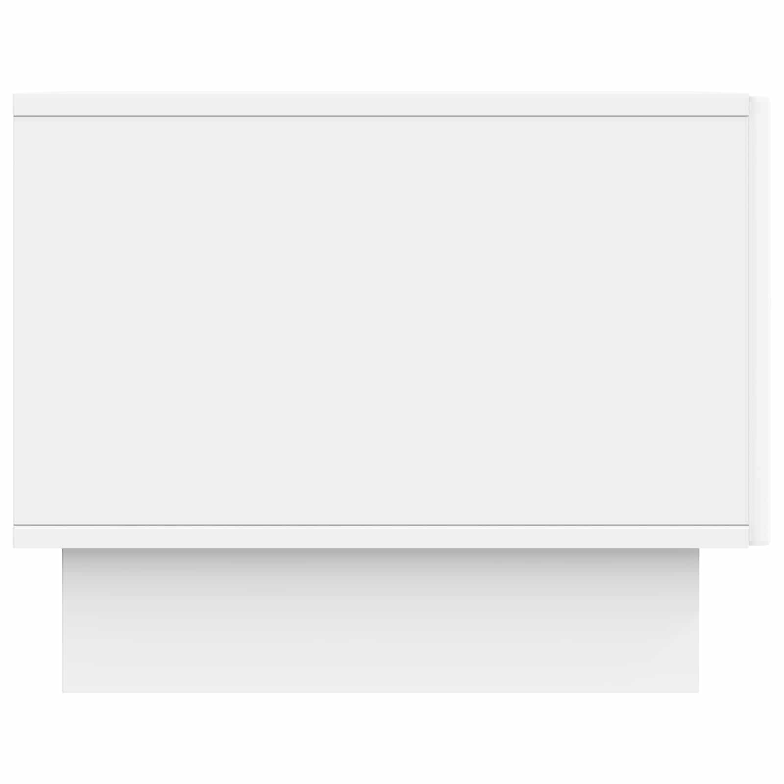 Tavolino da salotto Bianco 49 x 50 x 40 cm Legno ingegnerizzato | homemem39