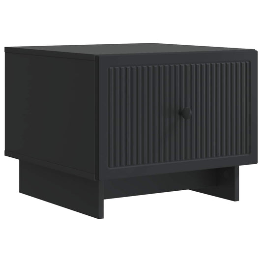 Tavolino da salotto Nero 49 x 50 x 40 cm Legno ingegnerizzato