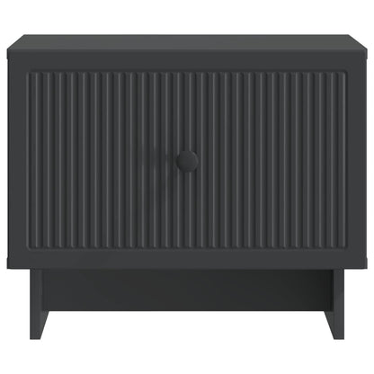 Tavolino da salotto Nero 49 x 50 x 40 cm Legno ingegnerizzato