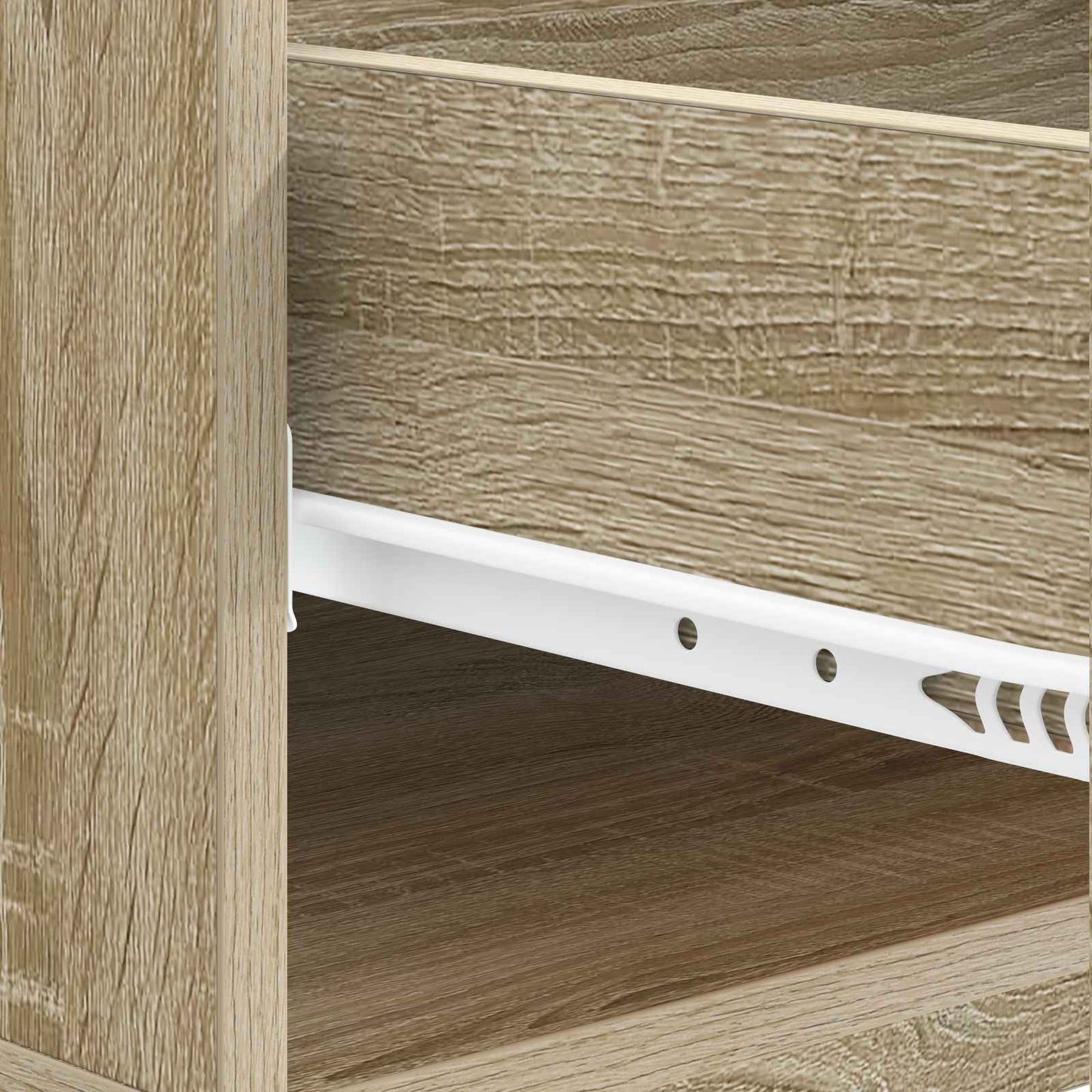Tavolino da salotto con cassetto Rovere Sonoma 49 x 50 x 40 cm