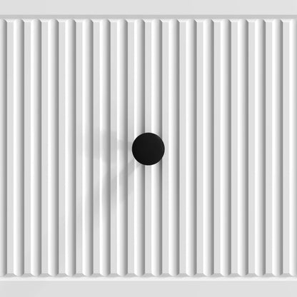 Tavolino da salotto con cassetto Bianco Lucido 49 x 50 x 40 cm