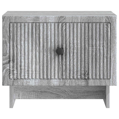 Tavolino da salotto con cassetto Grigio Sonoma 49 x 50 x 40 cm