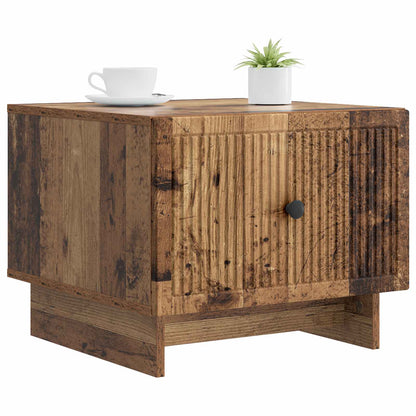 Tavolino da salotto con cassetto Legno antico 49 x 50 x 40 cm