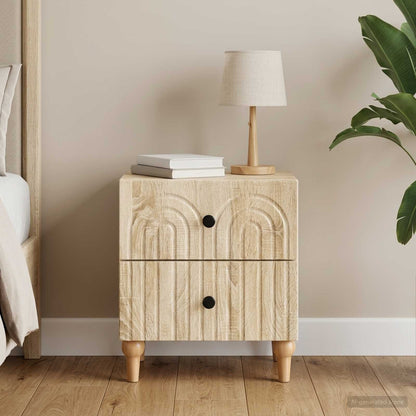 Armadio da Notte con cassetto Rovere Sonoma 43 x 34,5 x 48 cm | homemem39