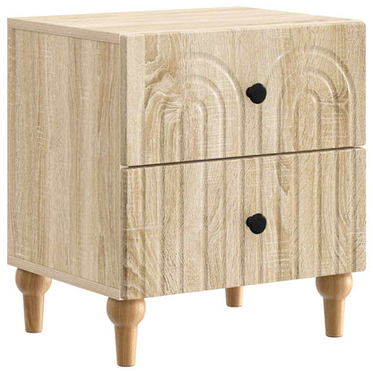 Armadio da Notte 2 pcs Rovere Sonoma 43 x 34,5 x 48 cm