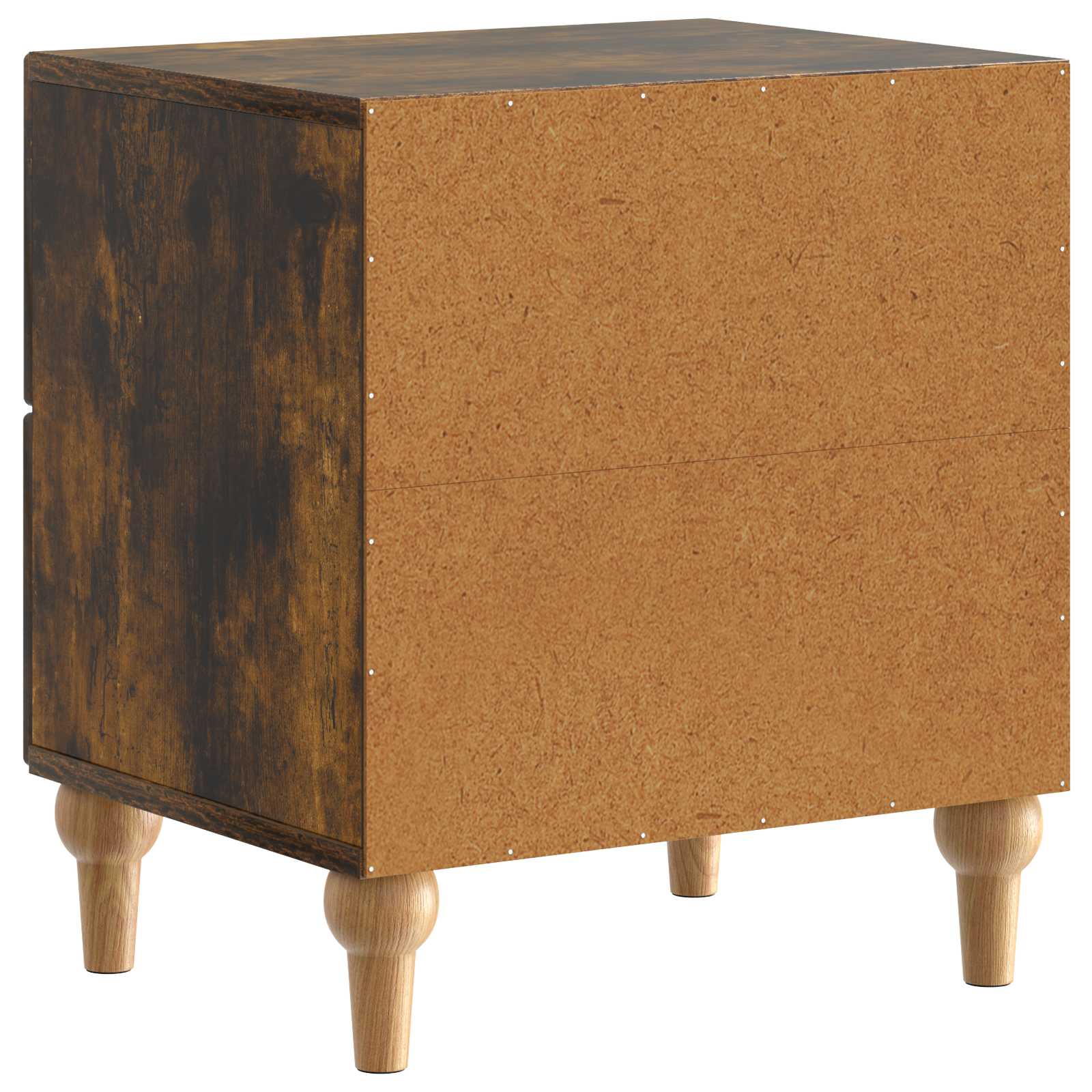 Armadio da Notte 2 pcs Rovere Fumo 43 x 34,5 x 48 cm | homemem39