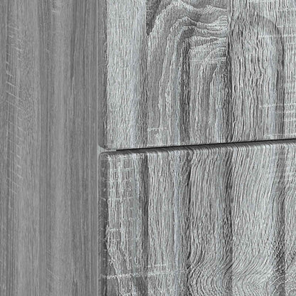Armadio da Notte con cassetto Grigio Sonoma 43 x 34,5 x 48 cm | homemem39