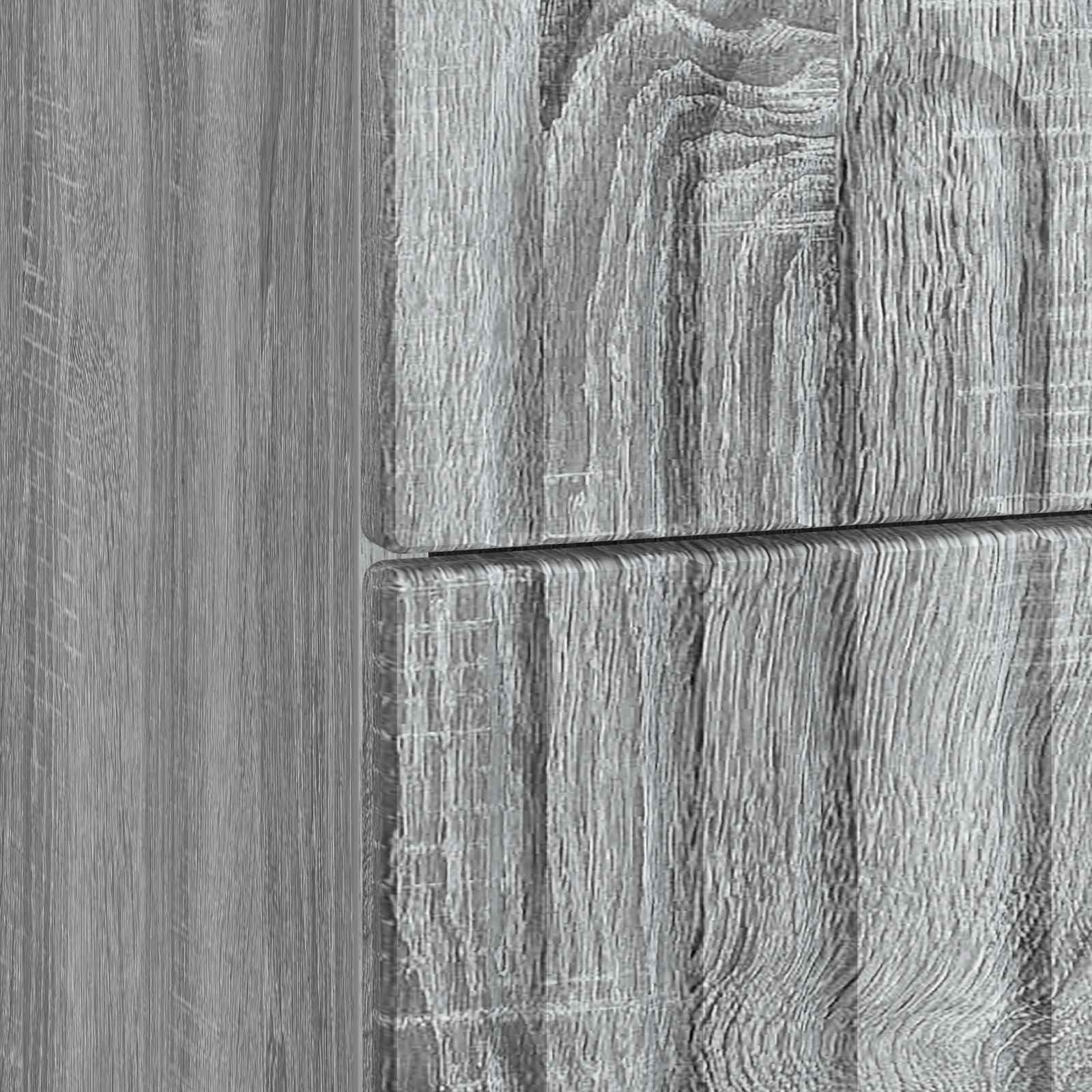 Armadio da Notte 2 pcs Grigio Sonoma 43 x 34,5 x 48 cm | homemem39