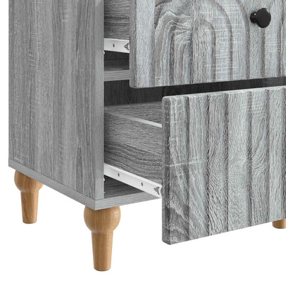 Armadio da Notte 2 pcs Grigio Sonoma 43 x 34,5 x 48 cm | homemem39
