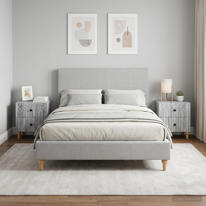 Armadio da Notte 2 pcs Grigio Sonoma 43 x 34,5 x 48 cm